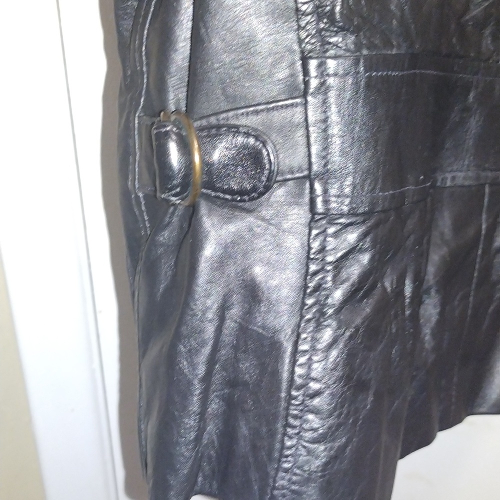Inventory Sale- Leather Bomber Jacket - image 5